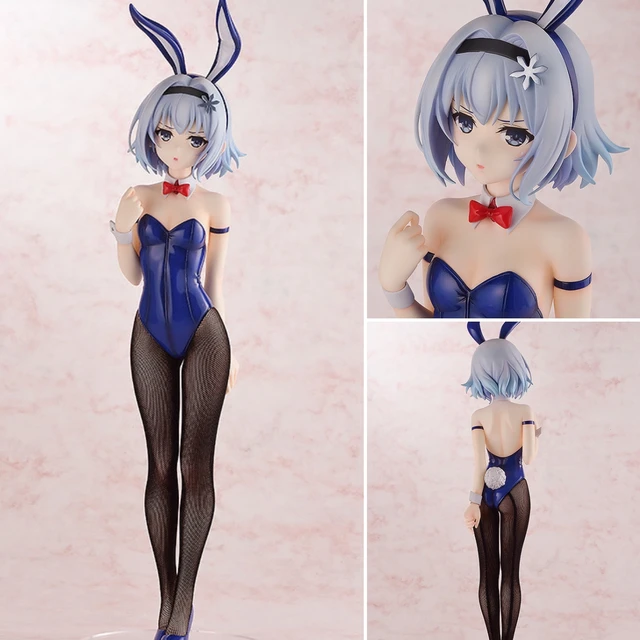 Original Bulk Anime Freeing B-STYLE Ryuuou no Oshigoto Ginko Sora Bunny Girl PVC Action Figures Collection Model Doll Toys Gifts