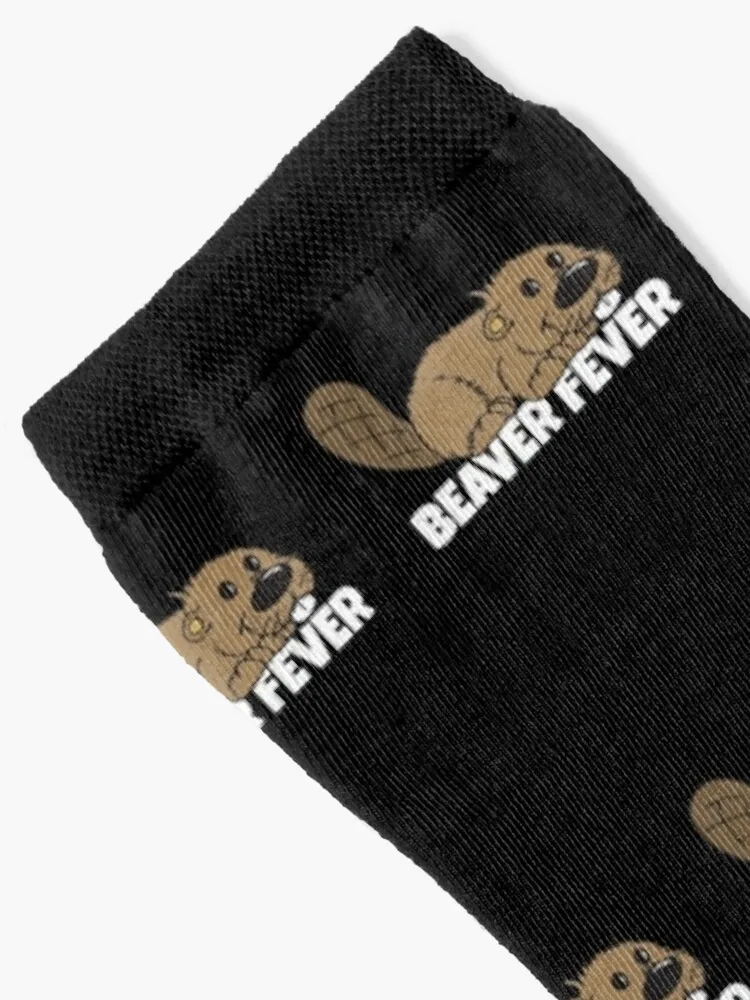 Beaver Fever Funny Gift Rodent Animal Socks sport socks Stockings