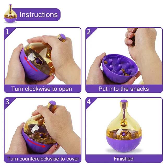 Interactive Pet Food Feeder Toy 4