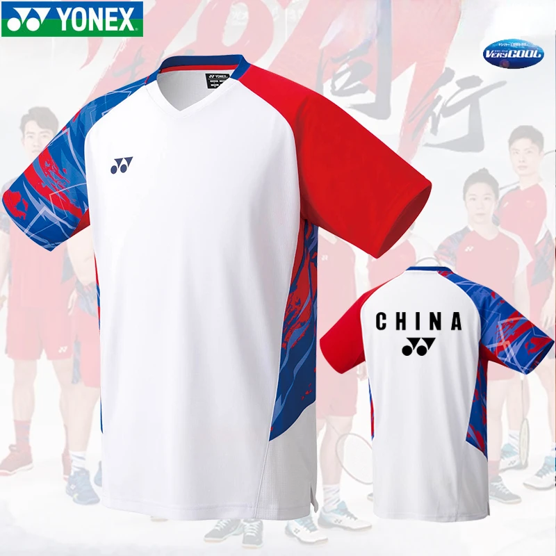 Quick Dry Badminton POLO Tennis Clothing Sport Jersey Men's Women's Short Sleeve T Shirts Top T-shirt 10590CR