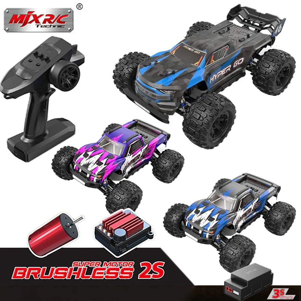 Mjx H16E Hyper Go 3S H16 1/16 Rc Car 2.4G Telecomando Drift Car Veicoli Ad Alta Velocità Con Posizionamento Gps Giocattolo Per Regalo Per Ragazzi