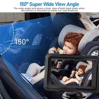 Детская камера заднего сиденья EYFL-Secure 1080P с дисплеем 4,3 дюйма, простая установка — автомобильный монитор для младенцев и детей — изображение 3