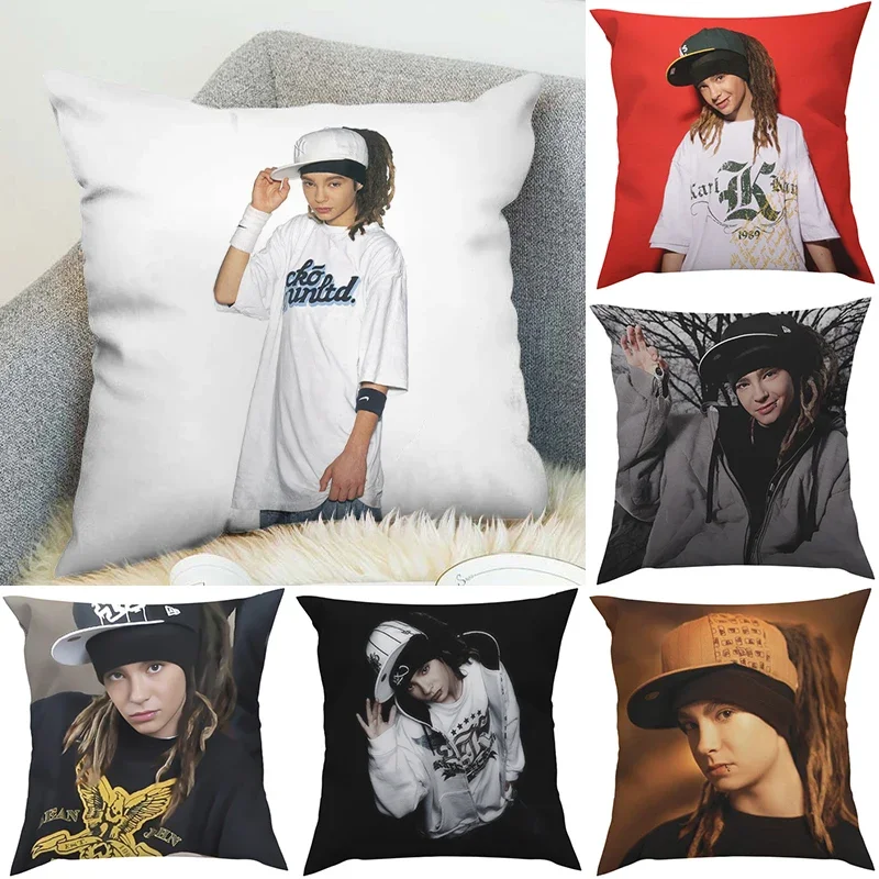 

Tom Kaulitz Pilow Cases Fall Pillow Cover 40x40 Cushions Home Decor Decorative Pillowcases for Pillows 45x45 Car Decoration Sofa