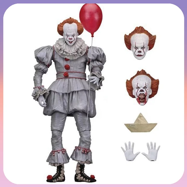 Pennywise Anime Figure It Action Figure 1st And 2nd Generation Clowns Action  Figure Deluxe Edition Pvc Halloween Gifts Toys - AliExpress