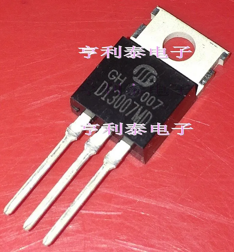 

Оригинальный D13007MD NPN TO-220 Быстрая доставка