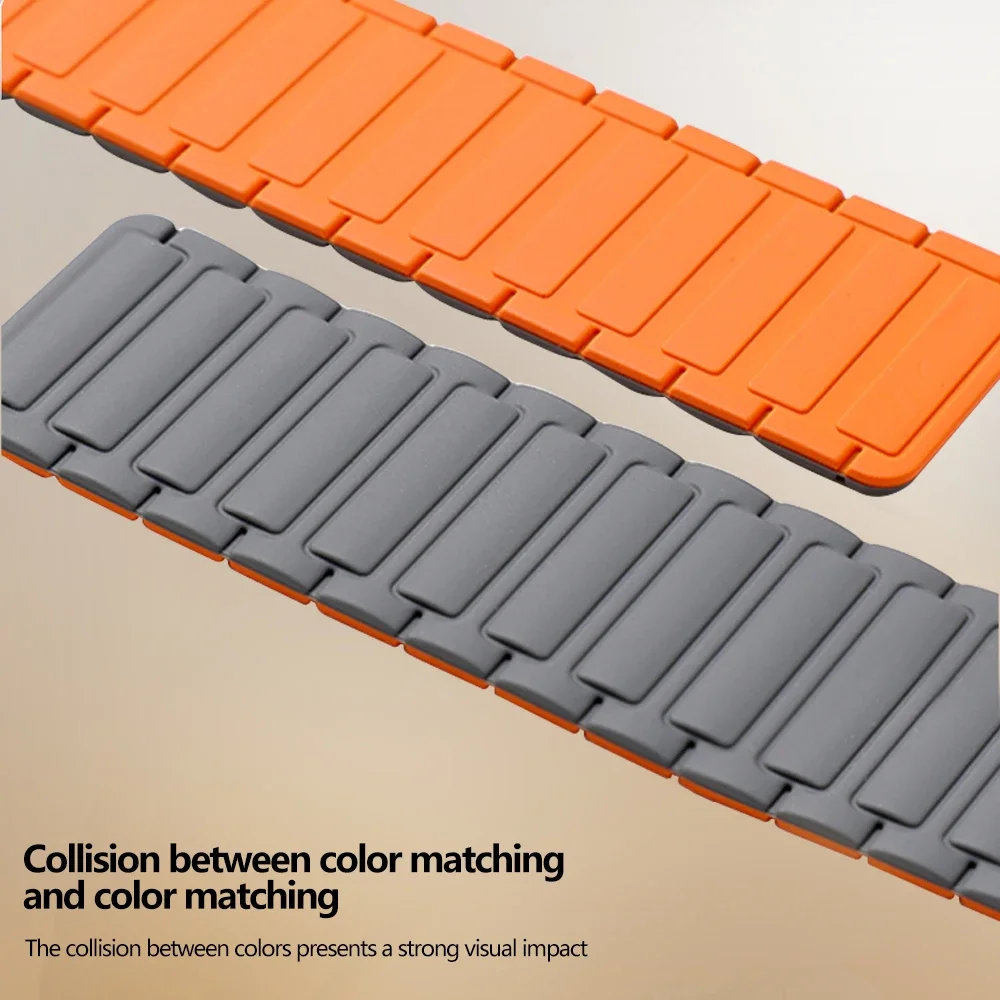 Vibrant Magnetic Strap - Silicone Sport Bracelet