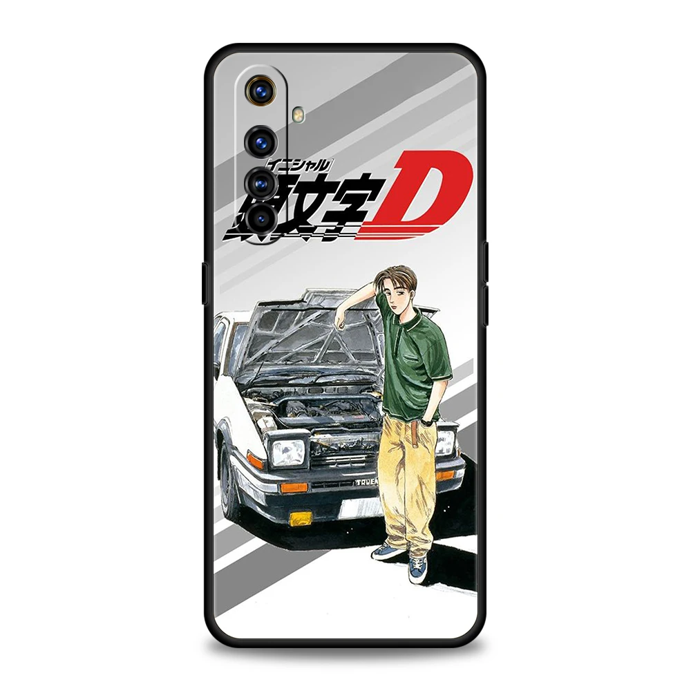 Initial D AE86 Themed Silicone Phone Case Cover