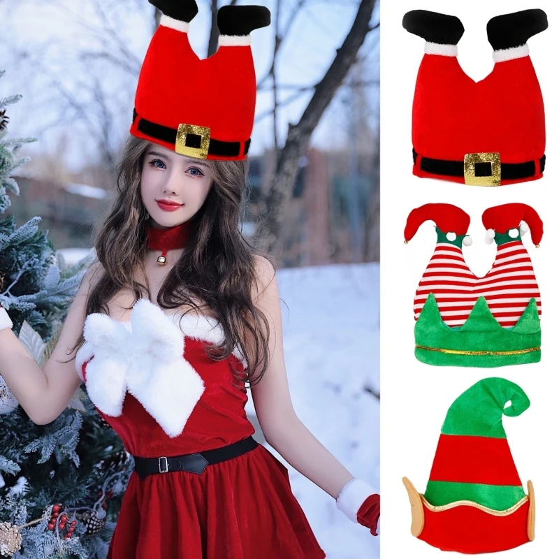 

Hilarious Christmas Santa Pants Hat Perfect for Fun filled Holiday Celebrations