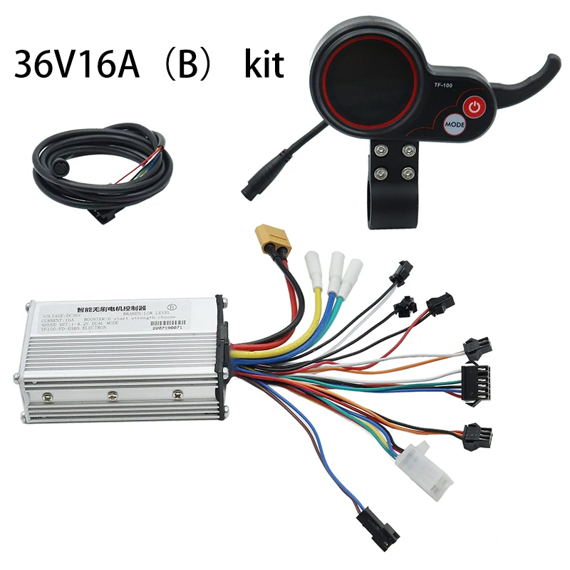 TF-100 Elektro-Scooter-Instrumentenanzeige 36V 48V Bürstenloser Intelligenter Mo