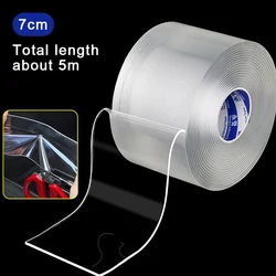 Transparent Anti - Scratch Car Door and Trunk Sill Protector Film (7CM)