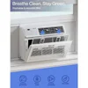 8000 BTU Window Air Conditioner, Energy Saving，with App, Cools Up To 350 Sq. Ft, with WIFI Remote, Dehumidifier, Reusable Filter 4