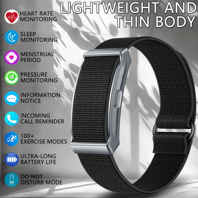 New Screenless Smart Watch Heart Rate Blood Oxygen Health Monitor Wristwatch Sports Fitness Tracker Smartwatch For Men Women