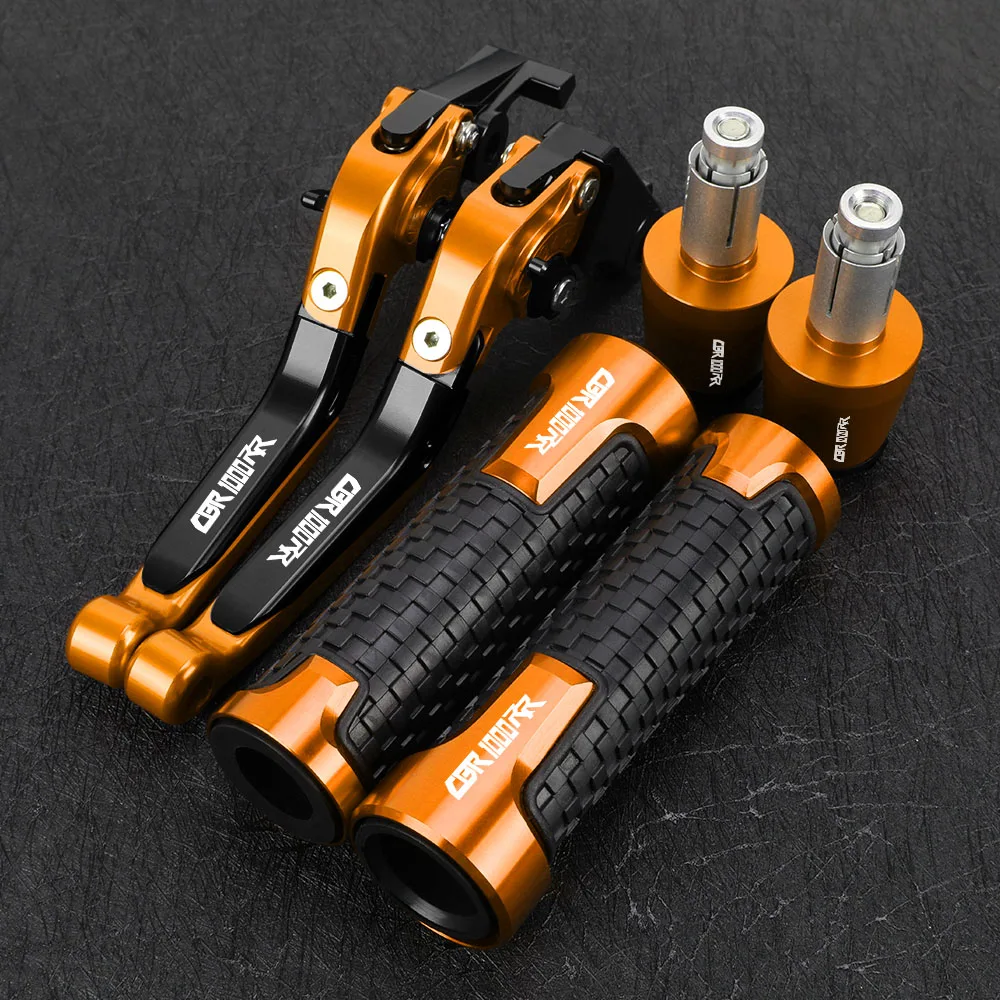 

For Honda CBR1000RR CBR1000 CBR 1000 RR 1000RR FIRE 2008-2016 Motorcycle Accessories Brake Clutch Levers Handlebar Grips Ends