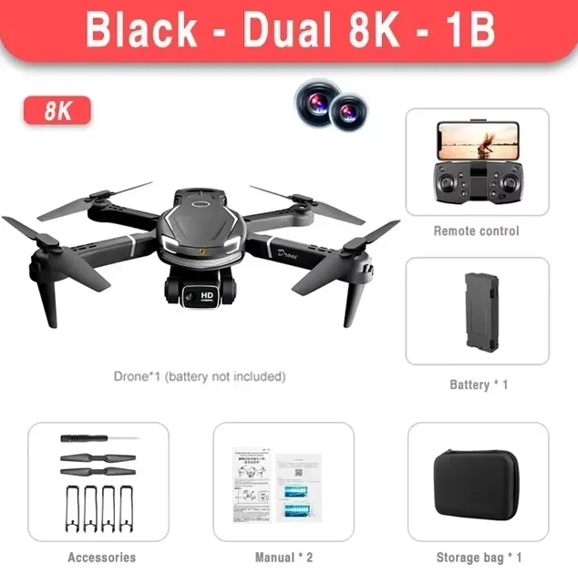 Black Dual-8K-1B