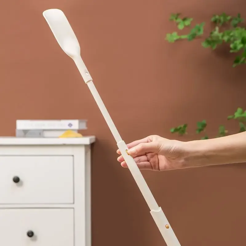 Telescopic Adjustable Length Shoe Horn Extendable Long Handle Shoehorn Stretchable Shoe Extractor Without Bending Over Wall 3