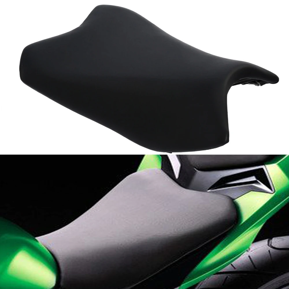 

Черное переднее сиденье для водителя, подходит для Kawasaki Ninja300 250 EX300 2013-2019 2013 2014 2015 2016 2017 2018 2019 2020 2021