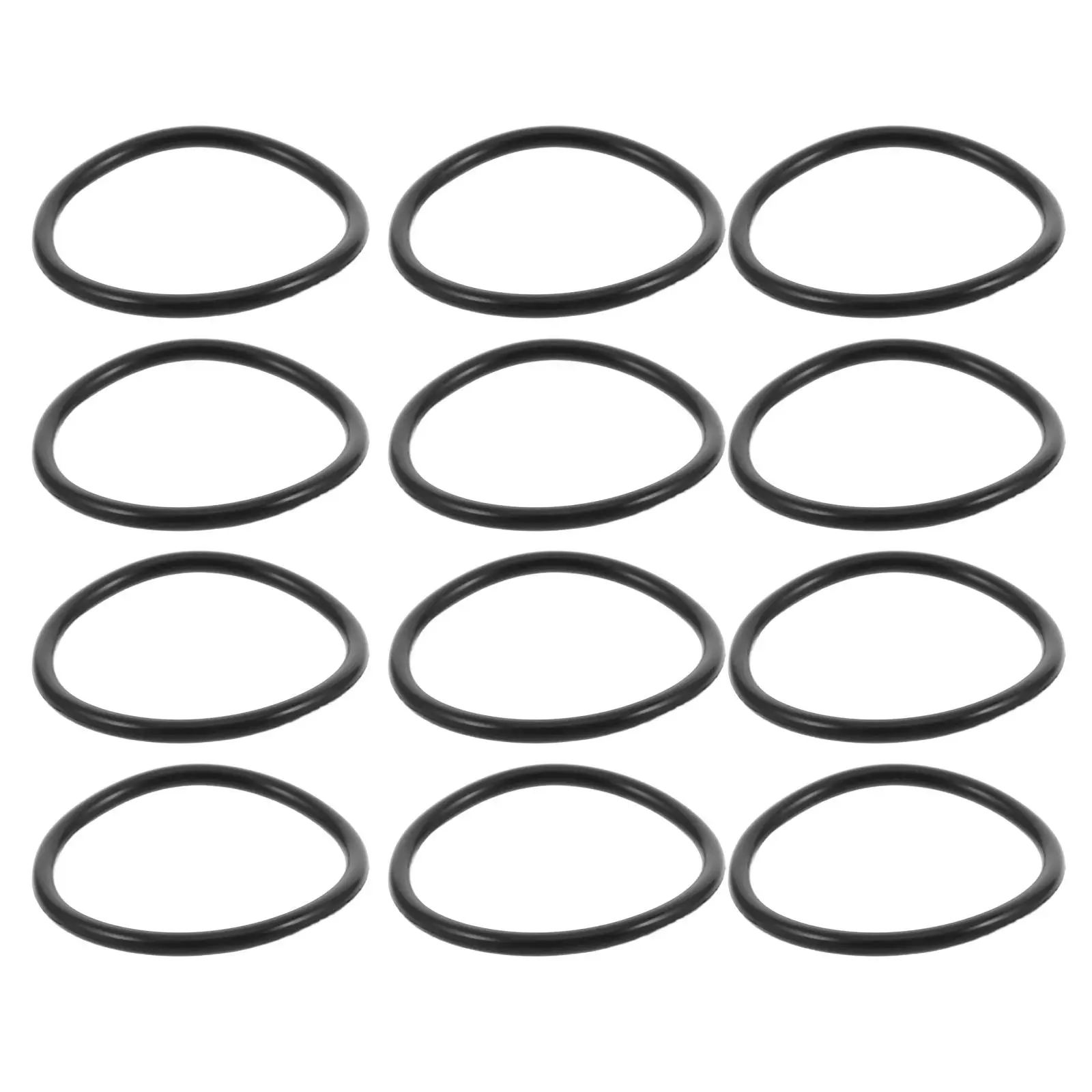 12Pcs 마이크 쇼크 마운트 고무 밴드 콘덴서 마이크용 탄성 방진 마이크 서스펜션 링 스튜디오 팟캐스트 라이브