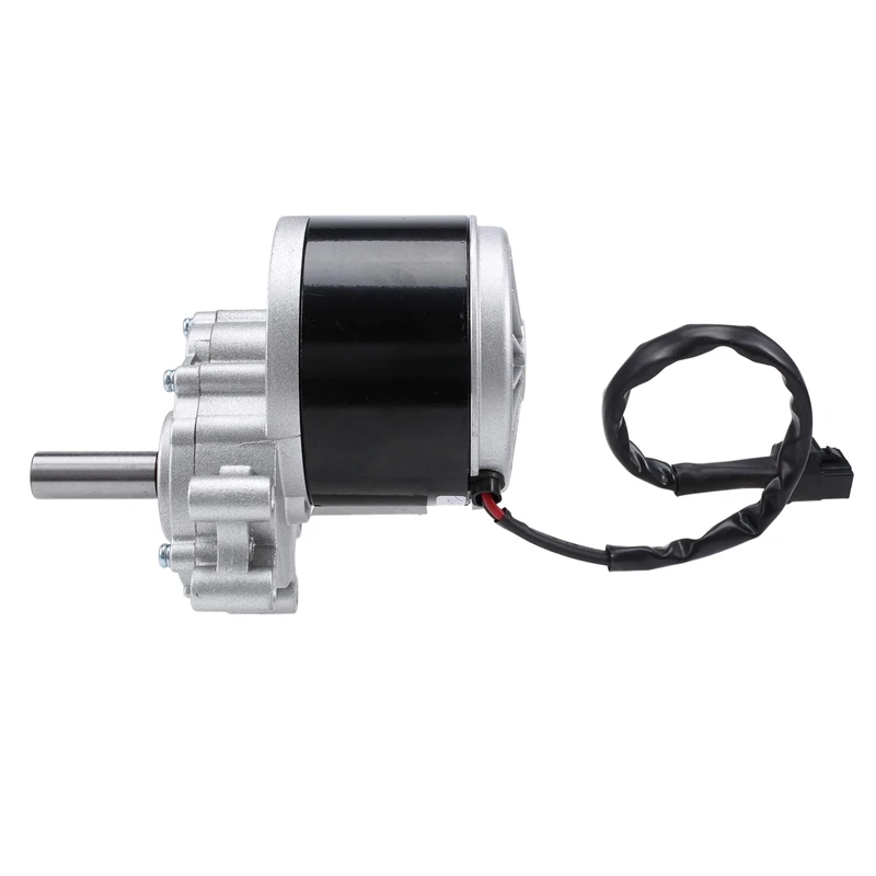 

2X 250W 24V 75Rpm Low Speed Brush Motor, 44Mm Longer Shaft, Shaft Diameter 17Mm , Wheel Chair Used DC Gear Brushed Motor