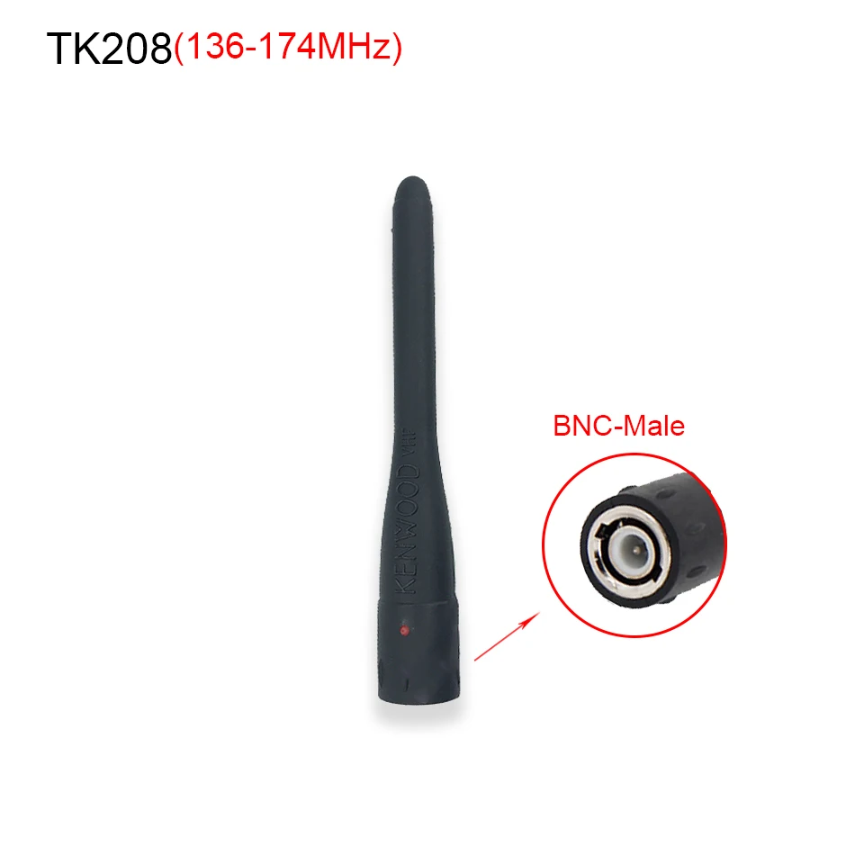 BNC Male Antenna VHF antenna 136 to 174MHz for Kenwood TK208 TK22AT radio