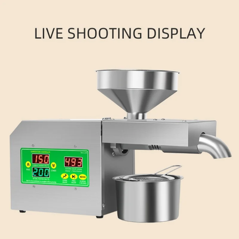 R-SS-3S Economic home commercial oil press machine sesame oil making machine 2