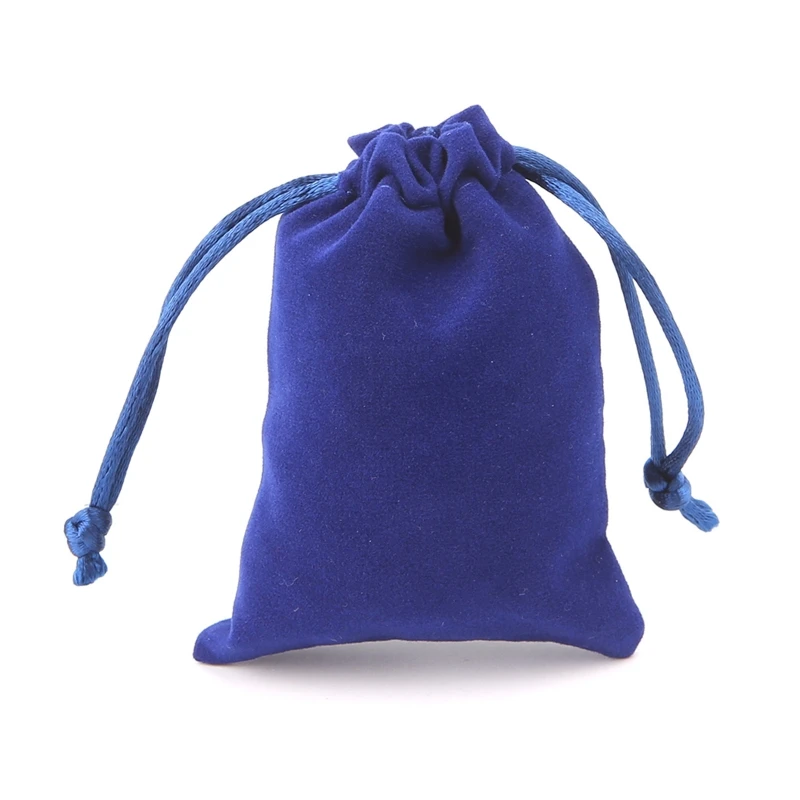 5Pcs RPG Dice Bag Velvet Drawstring Bags Tarots Card Jewelry Bag High-grade Flannel Bag Gift Bag