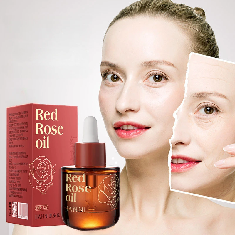 

Red Rose Soothing Acne Skin essence Oil Moisturizing Improving Skin Sensitivity Reddening Moisturizing Brightening Firming Skin
