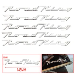 For Harley Davidson Road King FLHRC HRS CVO Motorcycle Emblem Badge 5PC 105/110th Anniversary 3D Motorbike Fender Decals Sticker
