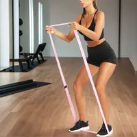 3Pcs Fabric Booty Long Resistance Bands Cloth Legs Butt Exercise Bands Elastic Hip Bands Fitness Workout Strength Training Loop - Image 4