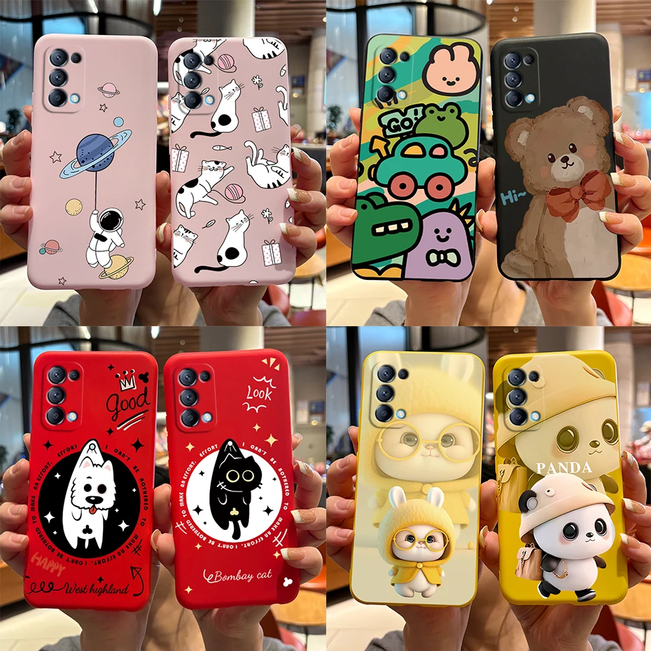 Cute Panda Silicone Bumper Phone Case