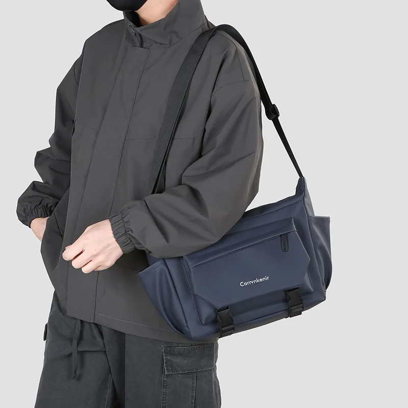 Men's Crossbody Bag New Sports Style Large Capacity Travel Casual Sling Bag for Young Adults