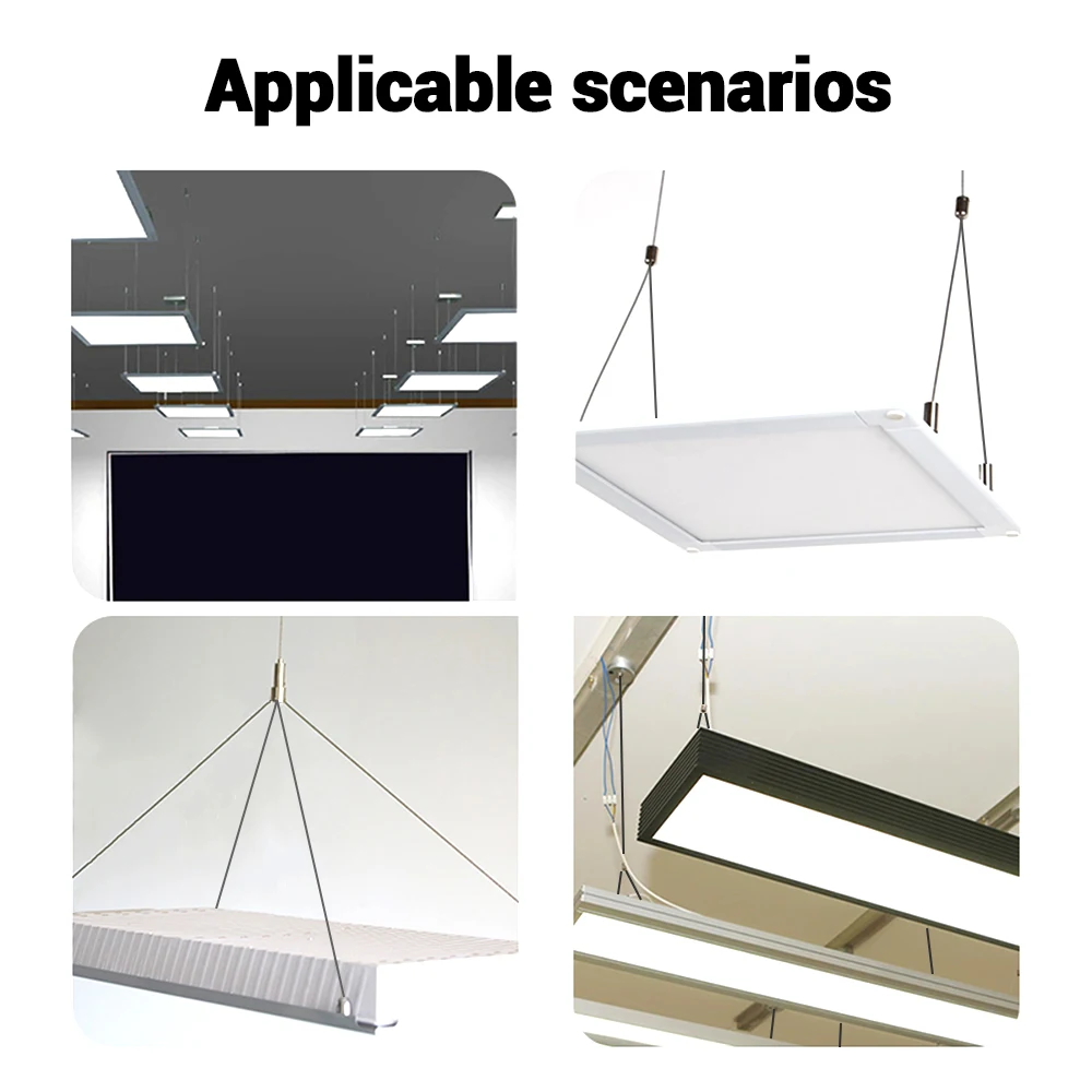 Plant Growth Lamp Splitting And Locking Device 2pcs Professional Lighting Decoration Strip Lamp Parts Suspension Accessories Led Grow Light