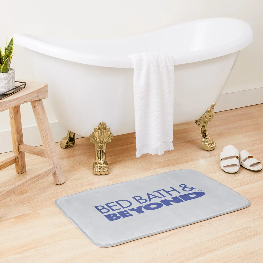 

Bed Bath & Beyond Bath Mat Anti-Skid Shower Bathroom Shower Curtain Toilet Rug Mats Bedroom Mat