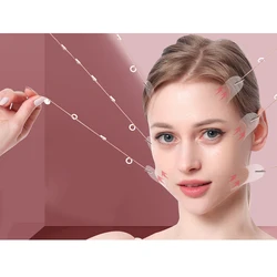 20pcs Invisible Face Lift Stickers Instant Face Neck and Eye V Shape Tape Anti Wrinkle facial slimming strap skin care