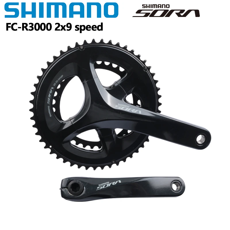 Shimano Cues Crankset Shimano Sora R3000 Crankset (Grey) (2 X