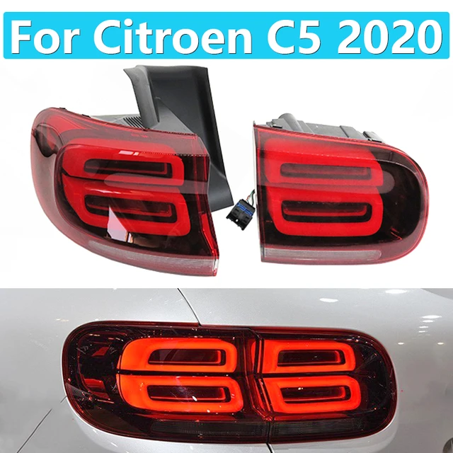 Für Citroen C5 Aircross Auto Außen Inner Schwanz Lampe Rücklicht Hinten  Schwanz Lampe Schwanz Stop Bremse Lichter 9817269280 - AliExpress