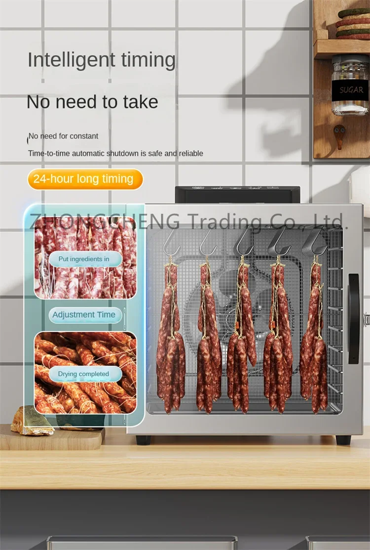 220v Electric Household Bacon Sausage And Dried Fruit Machine Food Air-drying Ma