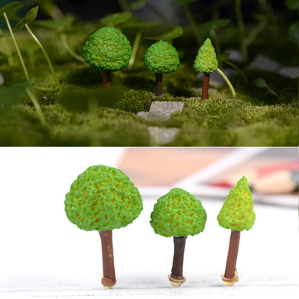 Muschio Micro Paesaggio Leggero Mossy Hills Alberi Facile Rata