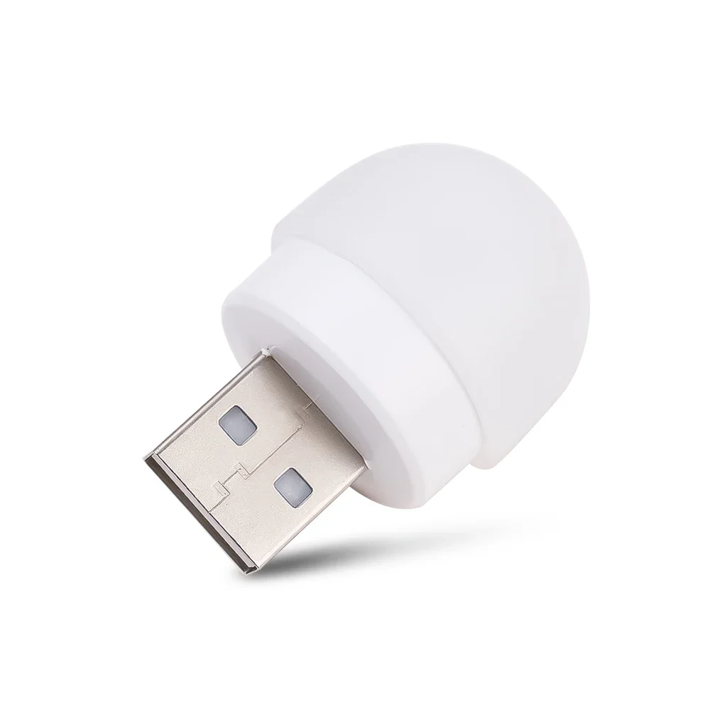 USB Plug Lamp Small Mini Book Lamps LED Night Light Computer Mobile Power Charging LED Eye Protection Round Reading Light 1-8Pcs mini night light,led lamp,desk lamp