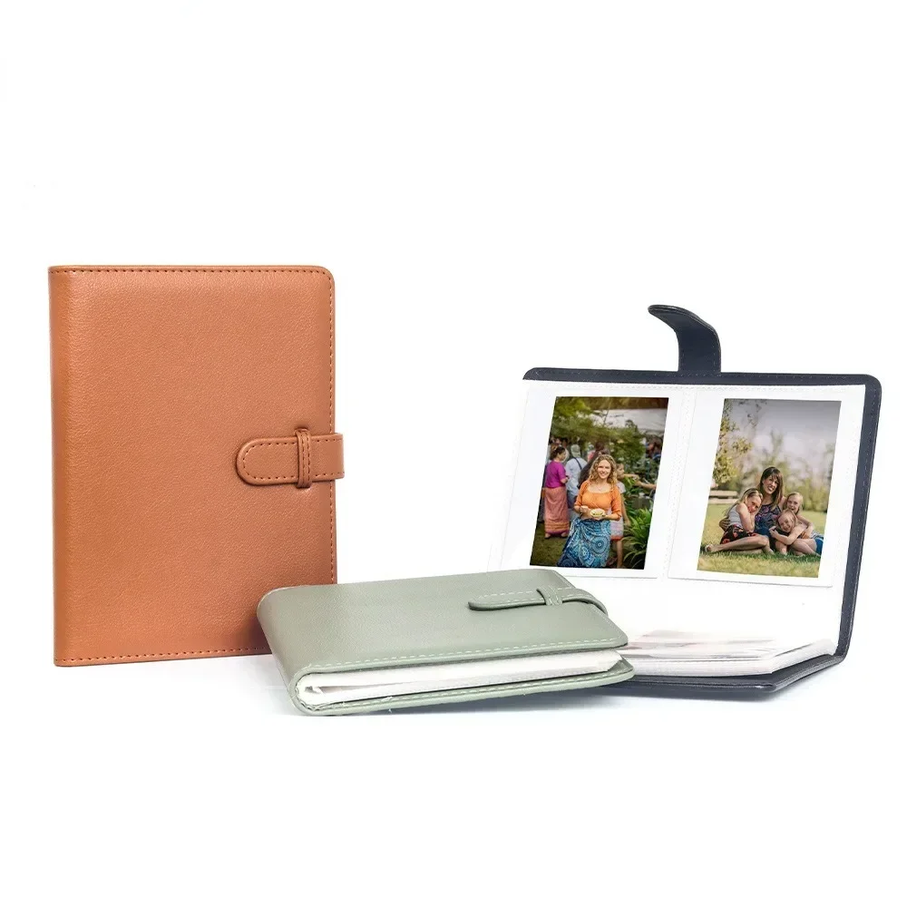 5 Inch-Instax Wide Photo Album 80 Pockets for Fujifilm Instax W400/210/W300 Instant Camera Movie Ticket Picture Storage Album