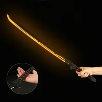 80cm Thermal Katana Melee Weapons Blade Science Fiction Game Peripheral Plastic Glow Weapon Sword Model for Cosplay Gifts Toys 2
