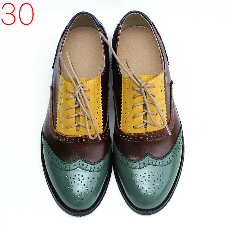 Women Brogue Flats – 2025