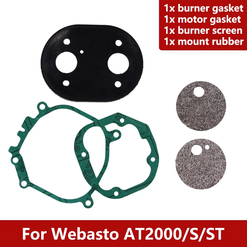 1set Diesel Heater Burner Gaskets Motor Gaskets Burner Mesh Mount Rubber Service Kits For Webasto Air Top 2000 AT2000ST