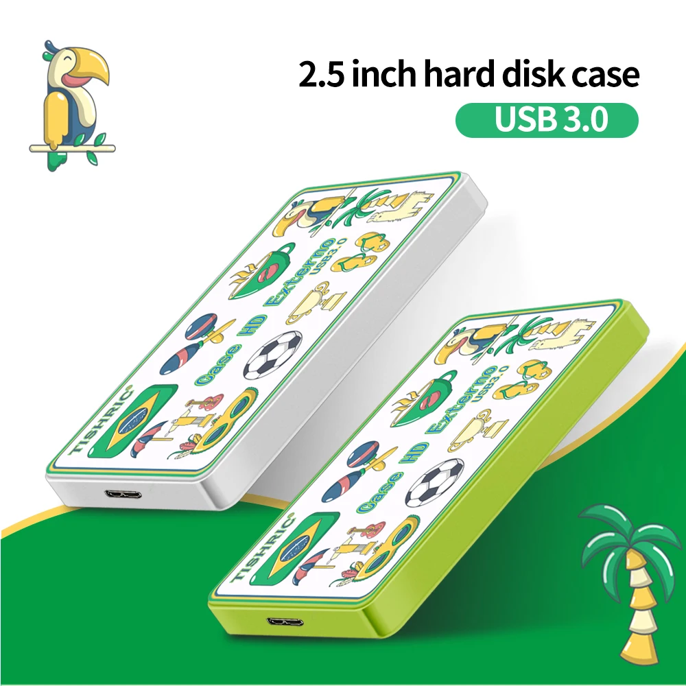 TISHRIC  HD ̽, SSD  Ÿ ϵ ̺ ̽, Ͽ¡ ϵ ũ Ŭ, ڽ SATA USB3.0 2.5 HD Optibay HDD ̽