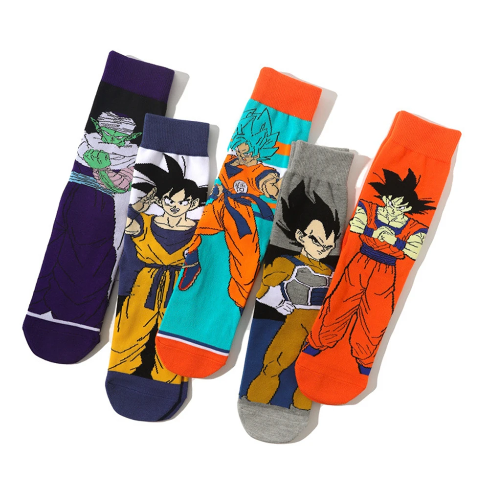 Anime Kakarotto Son Goku Piccolo Shenron Bejīta Yonsei Socks Cosplay Adult Unisex Clothing Sock Accessories Props anime socks