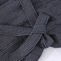 JFLEGAL Autumn and Winter Cotton Bathrobe Minimalist Plaid Men and Women Thickened 6-layer Gauze Towel Adult Absorbent Bathrobe 5