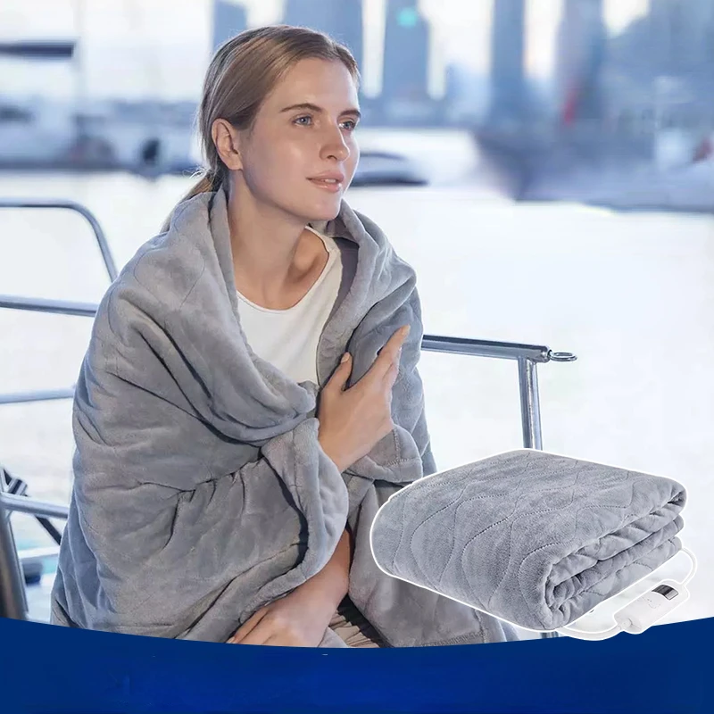 

Warming Blanket Electric Heating Cover Blanket Cover Leg Sofa Office and Dormitory Kneecap Heating Shawl Blanket
