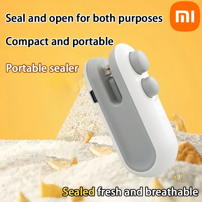 Xiaomi Mini Bag Sealer Portable Plastic Food Heat Sealer