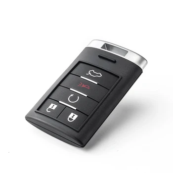 Chiave telecomando per Cadillac SRX CTS XTS DTS 2010-2014 5 pulsanti 315Mhz ID46 Chip - KEYYOU con batteria muslimless Go chiave per auto remota per Cadillac SRX CTS XTS DTS