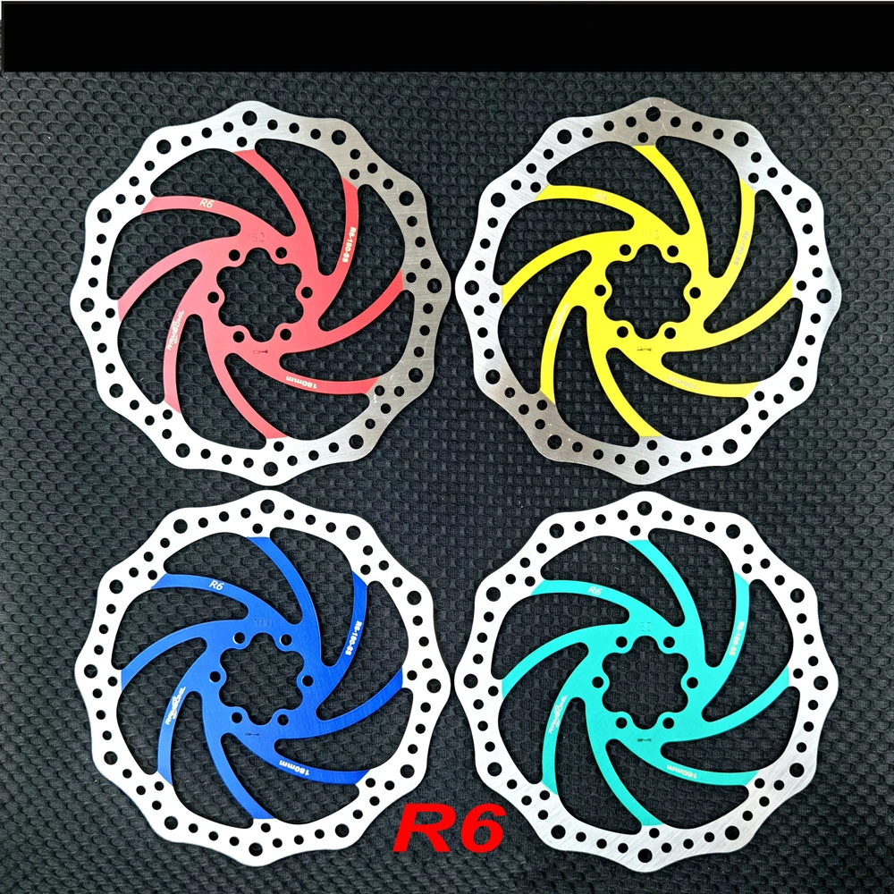 Ultra light Bicycle Hydraulic R6 Disc Brake Rotors MTB Bike Road Racing