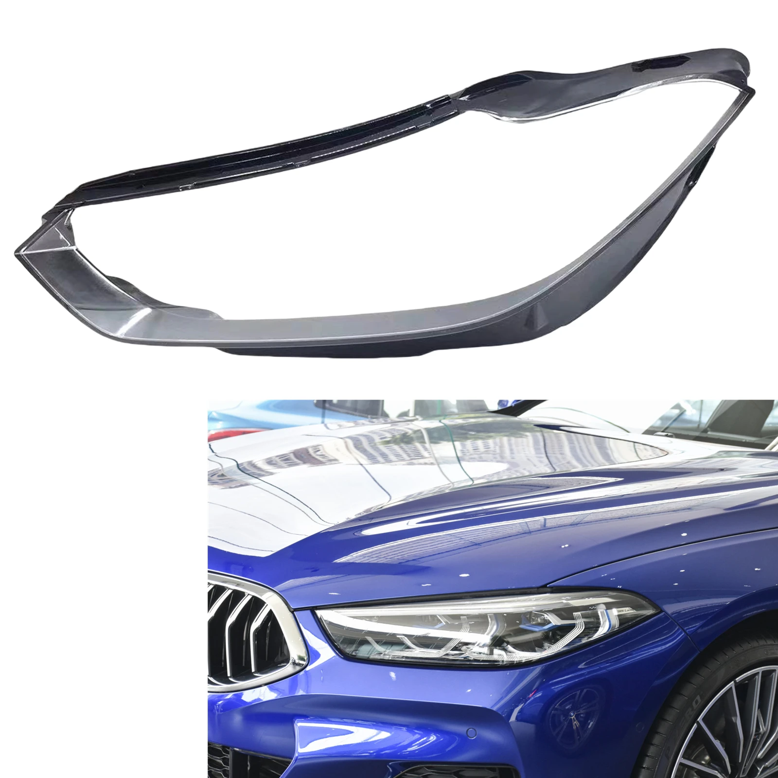 

Чехол для передней фары BMW 8 Series G14 G15 G16 2019-2024